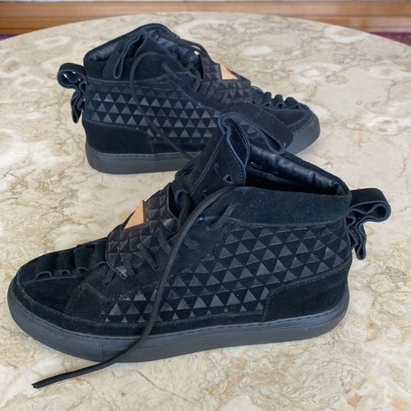 Patrick?Mohr MK4 High Top Leather Sneakers - Picture 2 of 10